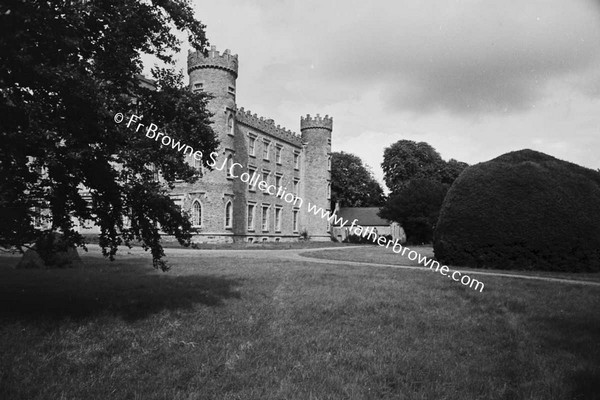 GORMANSTOWN CASTLE EAST FRONT WITH CHAPEL